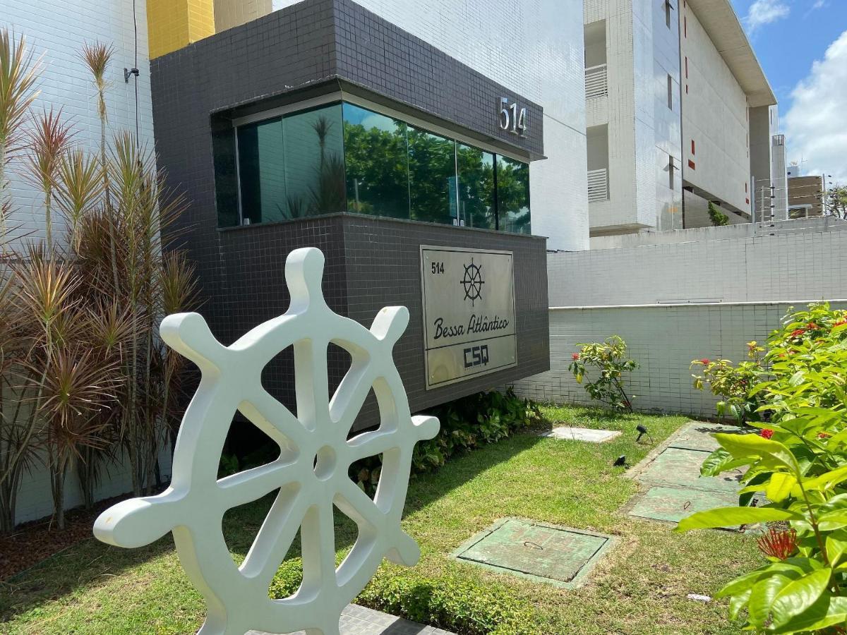 Bela Hospedagem - Apto Completo C/02 Quartos, Pe Na Areia, Estacionamento E Wifi โจเอาเปสโซอา ภายนอก รูปภาพ